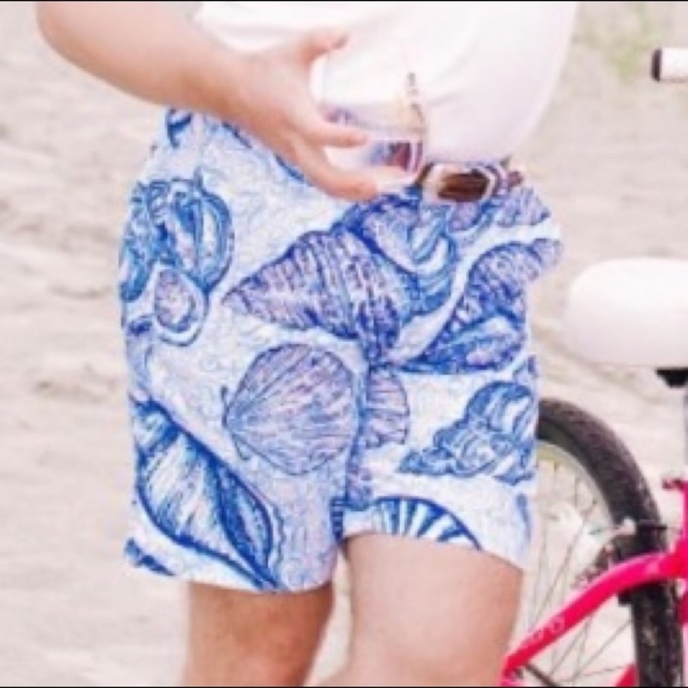 Lilly Pulitizer men’s blue beaumont shorts, 38,NWT